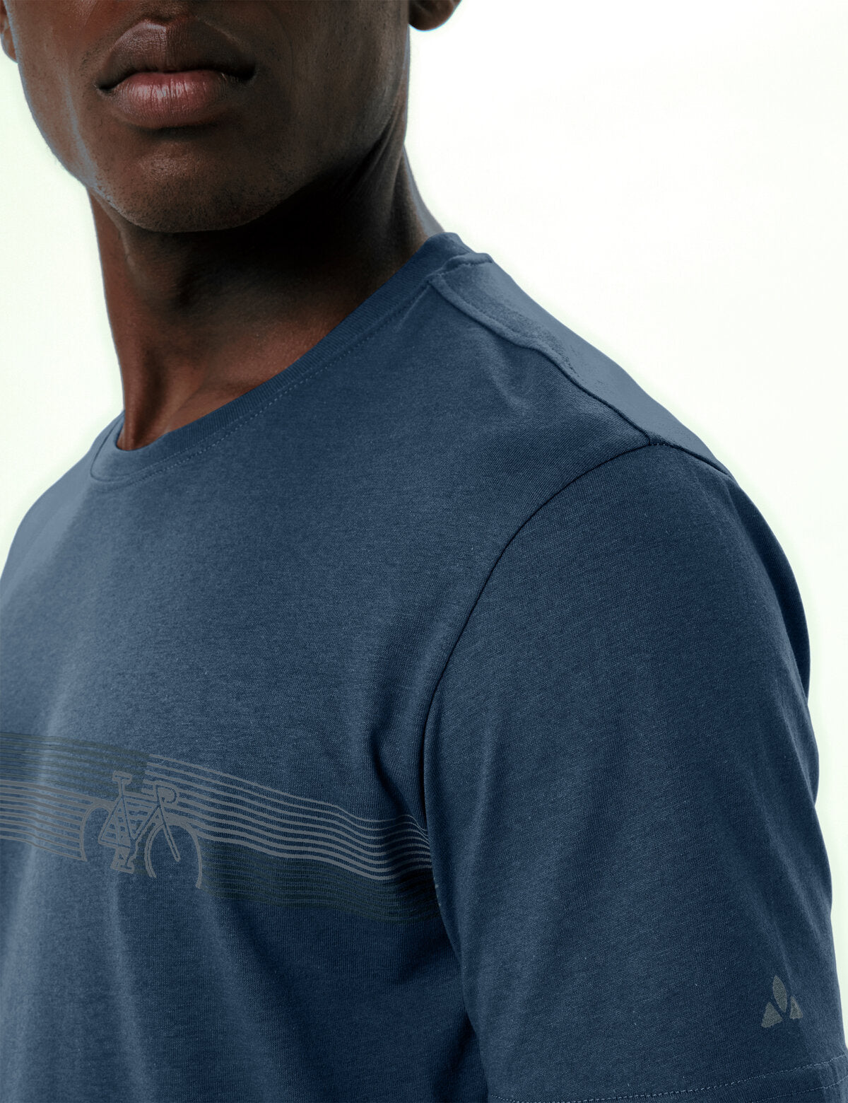 VAUDE Men's Cyclist T-Shirt V dark sea/dark sea