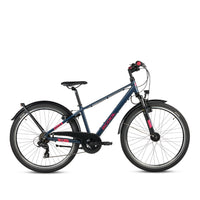 S'COOL troX Pro 26-K7 (2026) | 26 Zoll Jugendfahrrad | Pearl Night Blue/Pink – aktuelle Variante