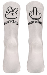 Northwave Sunday Monday Sock White