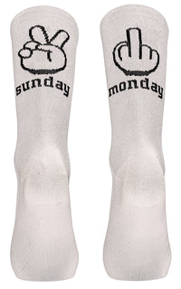 Northwave Sunday Monday Sock White