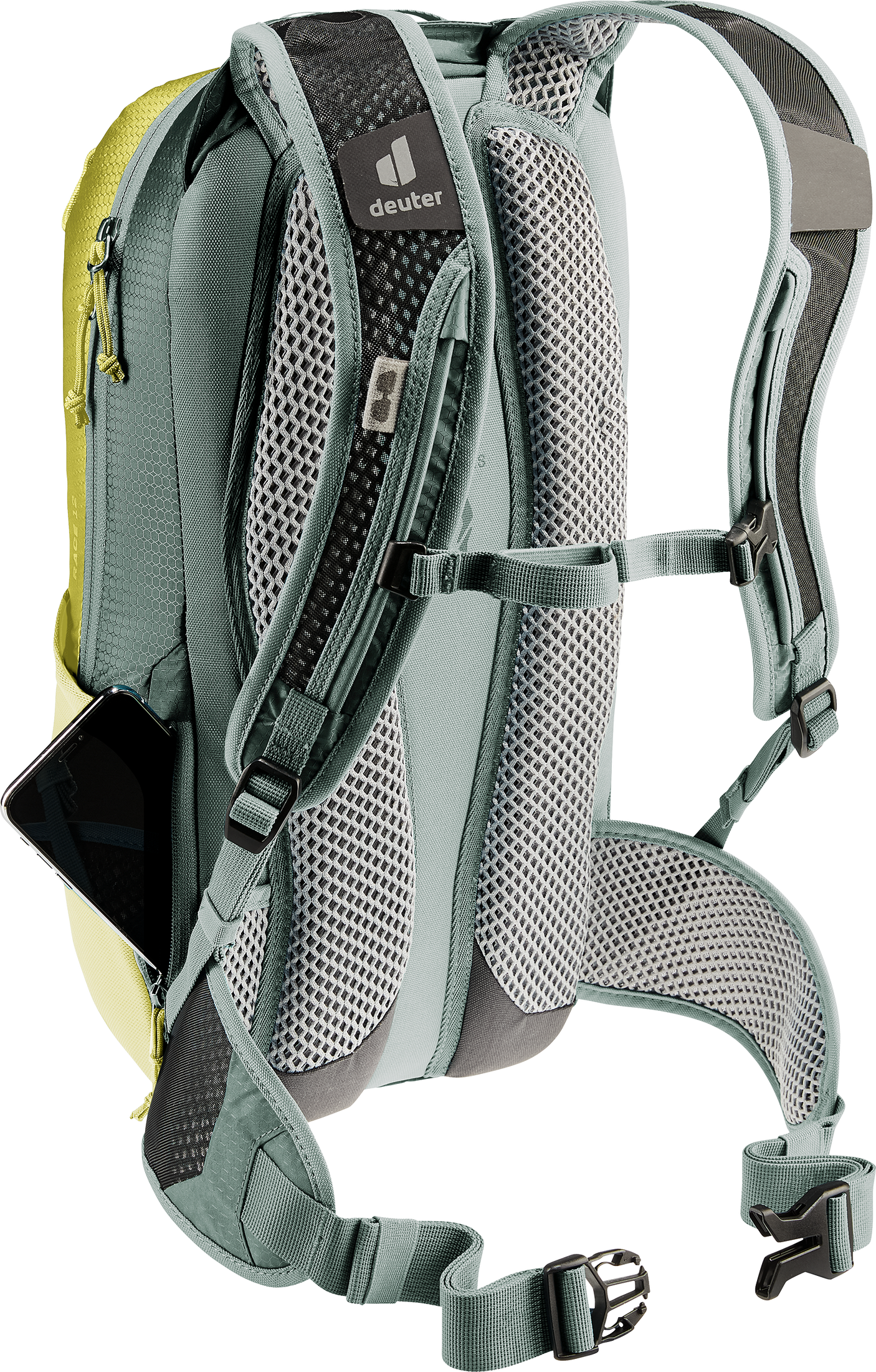 deuter Race 12 Fahrradrucksack sprout-ivy
