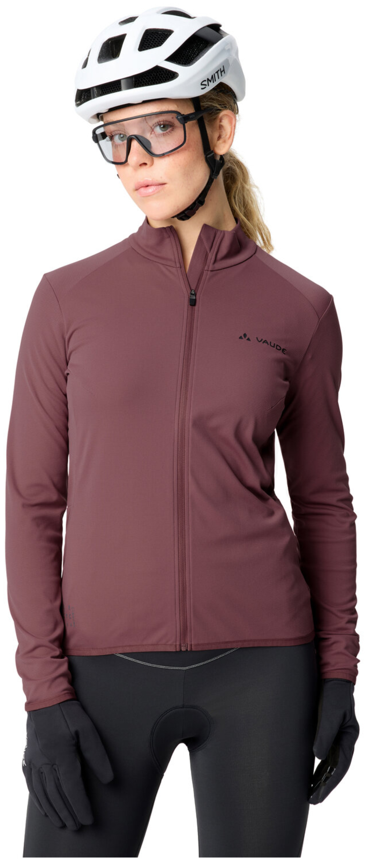 VAUDE Women's Matera LS Tricot II ruby dusk