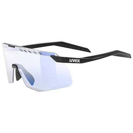 uvex Pace Stage S V Radbrille black matt / mirror blue