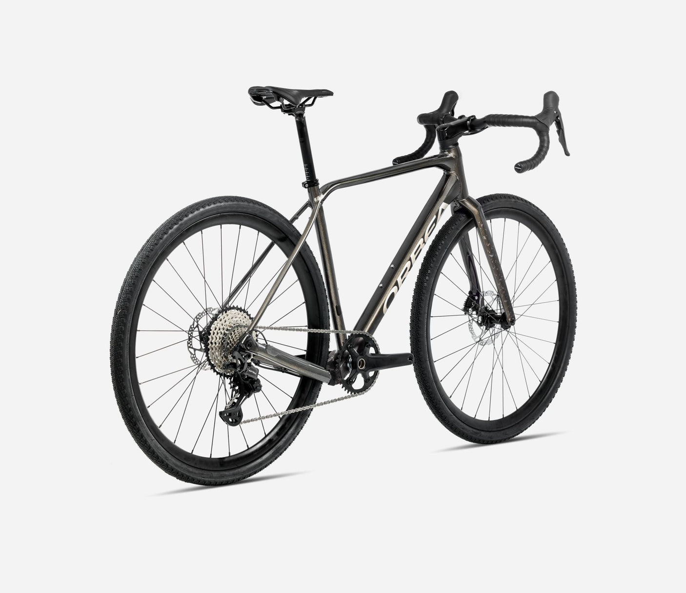 orbea gravel bike damen Orbea TERRA H30 (2025) | Gravelbike | Infinity Green - Ivory White