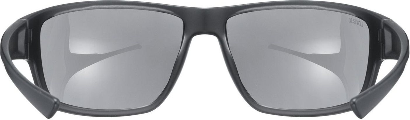 uvex Sportstyle 230 Radbrille Black Mat / Lightmirror Silver