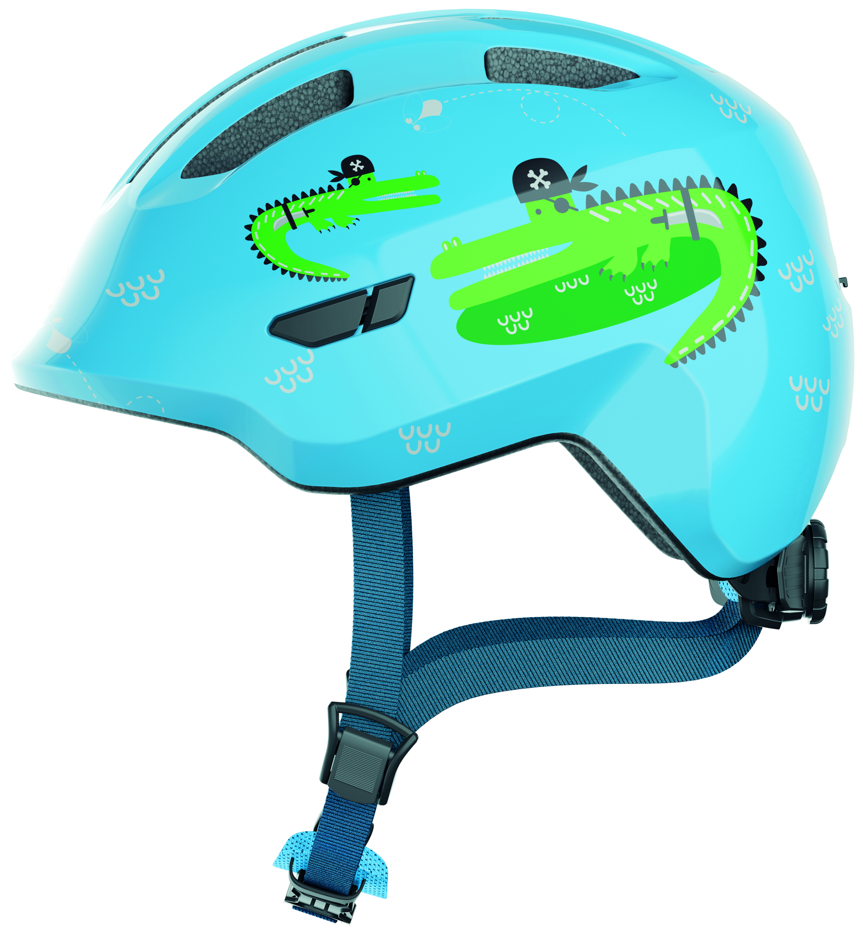 Abus Smiley 3.0  Kinderhelm blue croco