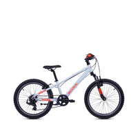 S'COOL Xroc Pro 20-K7 (2026) | 20 Zoll Kinderfahrrad | Sky Grey/Neon Orange – aktuelle Variante
