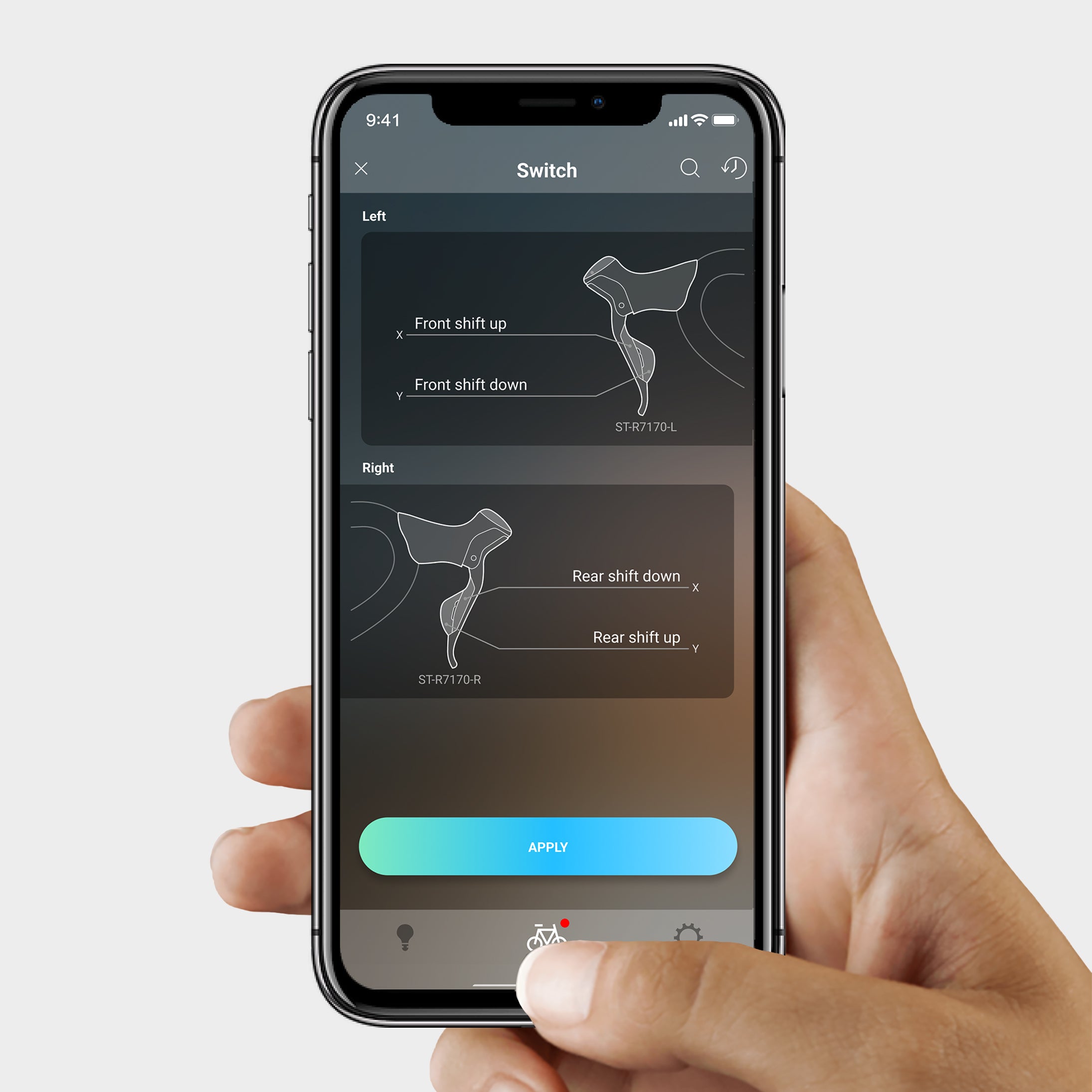 Shimano 105 Di2 ST-R7170 Schalt-/Bremshebel 2x12-fach