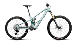 Orbea WILD LT M10 MULLET Smooth Silver (Matt) - Escape Green C. View (Gloss) (2027)