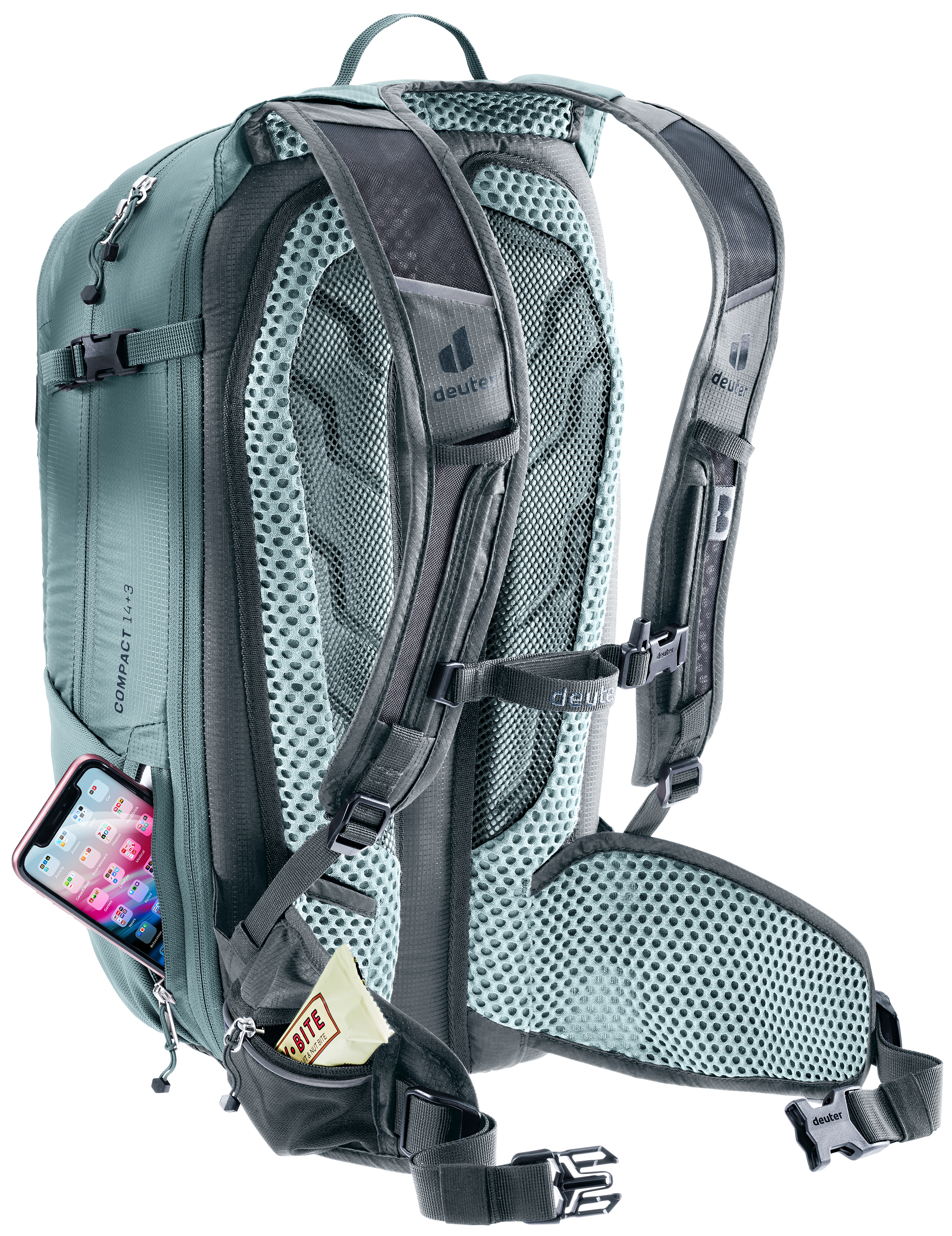 deuter Compact 14+3 Fahrradrucksack graphite-shale