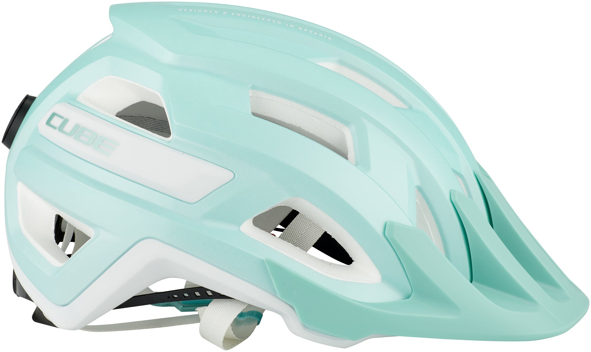 Cube ROOK Fahrradhelm | silver mint