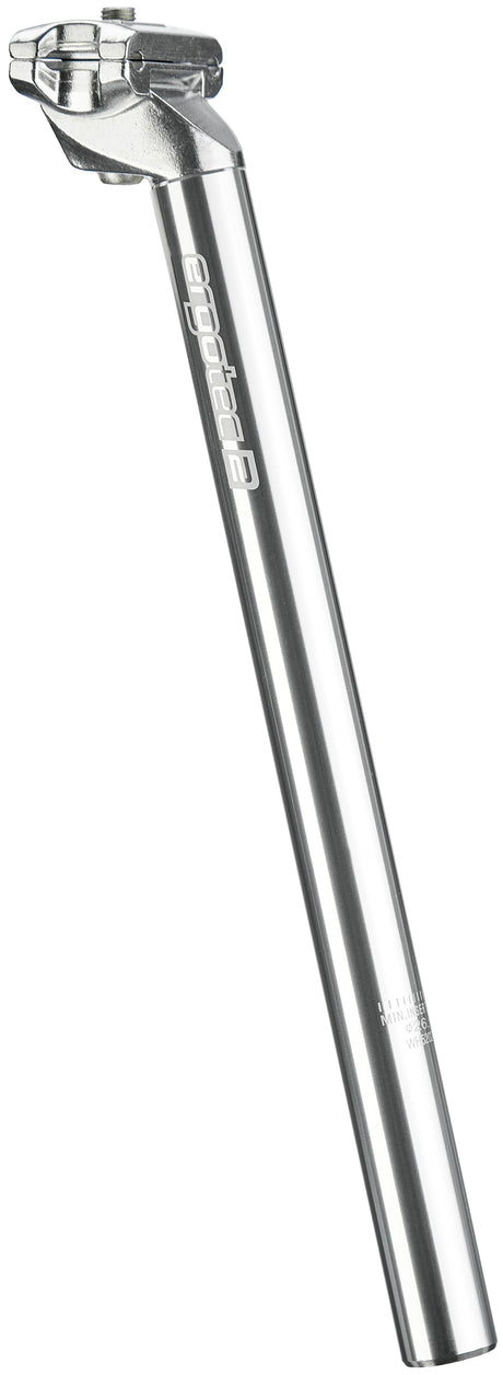 Humpert Ergotec CNC Patent-Sattelstütze Ø26,2mm silber