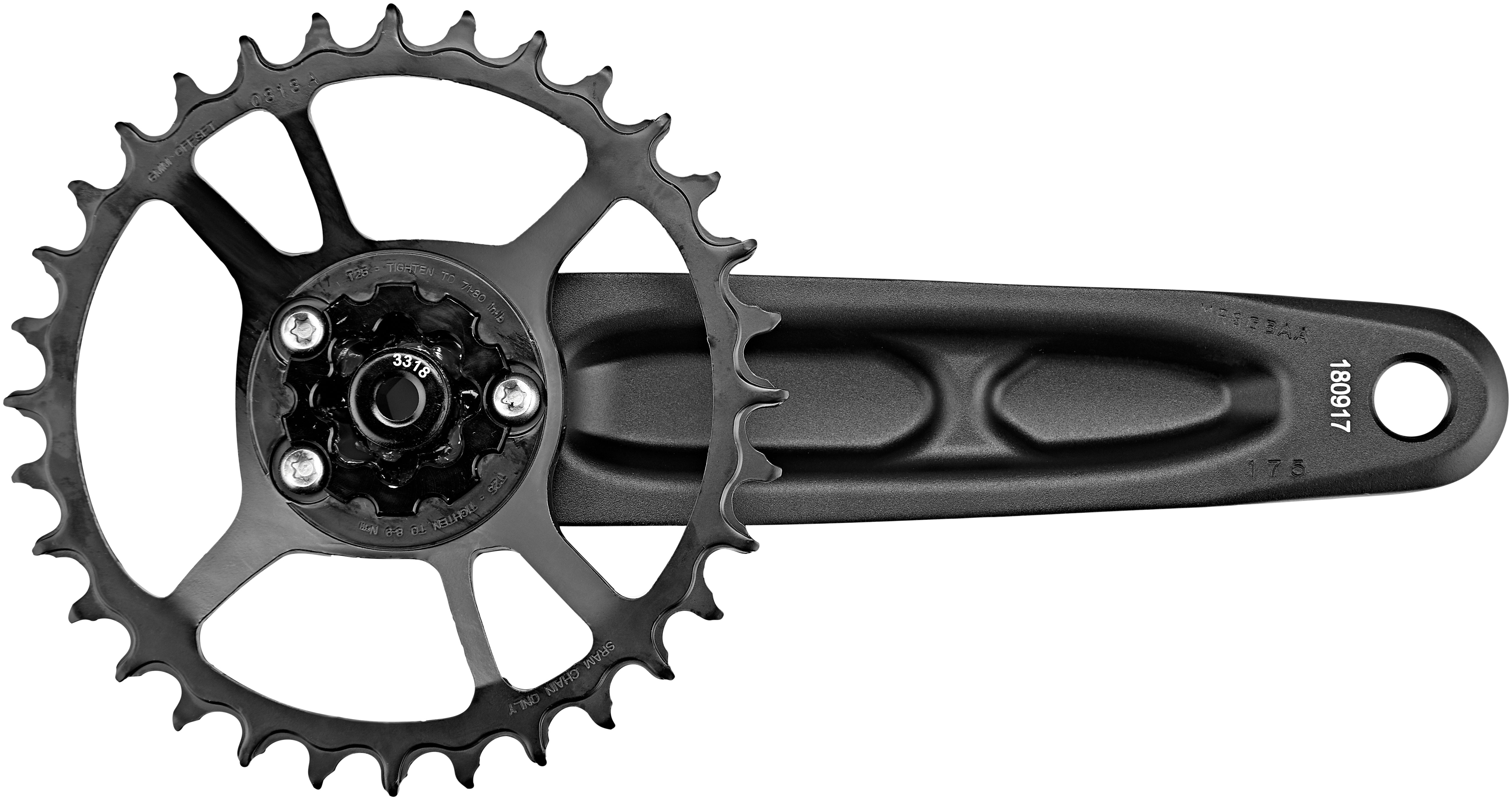 SRAM NX Eagle DUB Kurbel DM X-SYNC 32 Zähne 12-fach schwarz