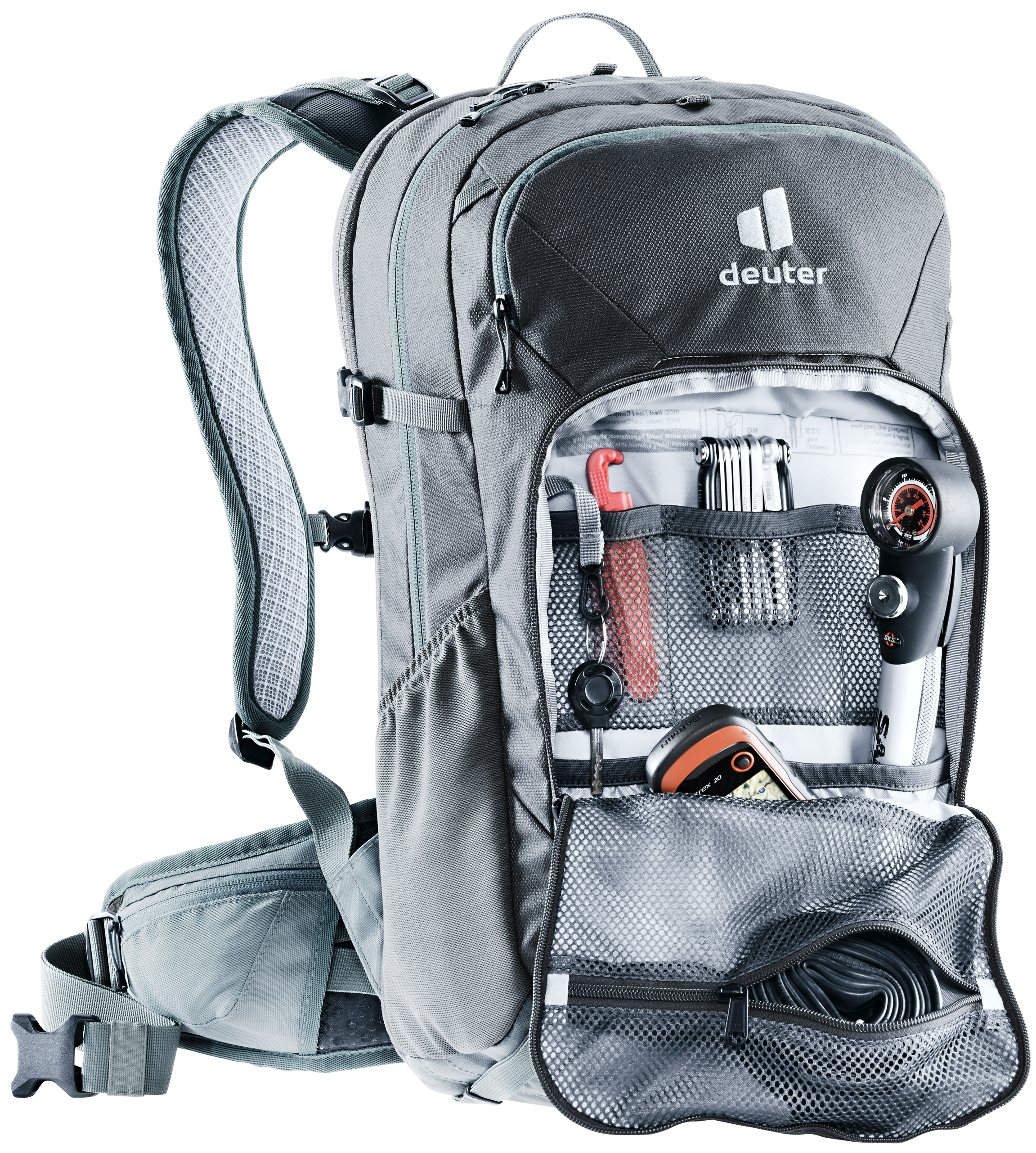 deuter Attack 20 Fahrradrucksack grau
