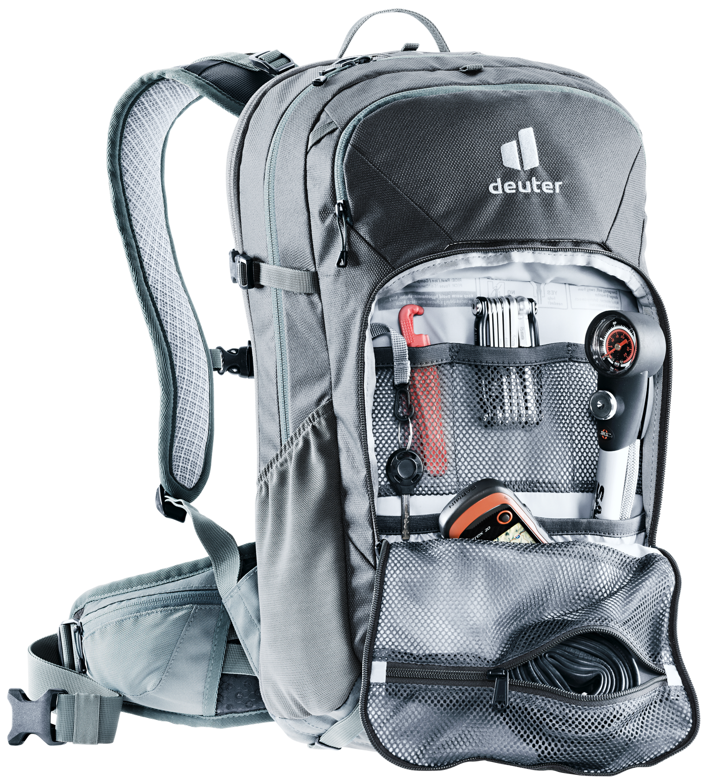 deuter bike i 20 fahrradrucksack deuter Attack 20 Fahrradrucksack grau