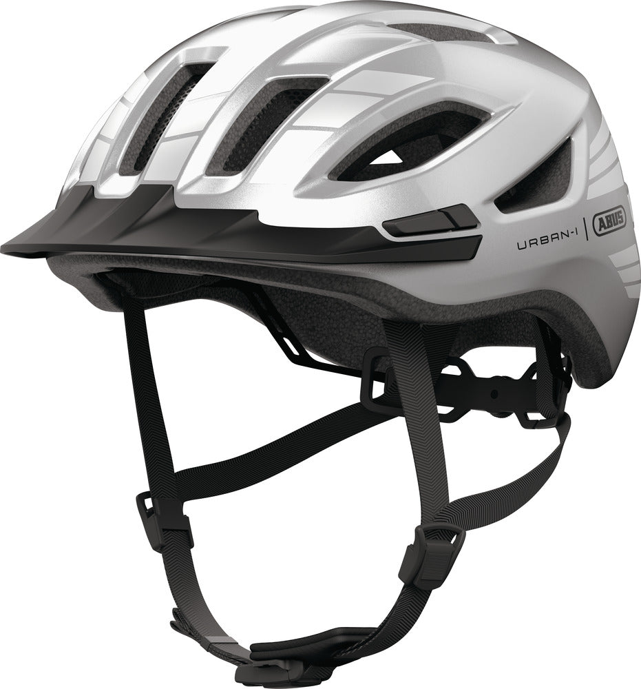 Abus URBAN-I 4.0 Urban Helm signal silver
