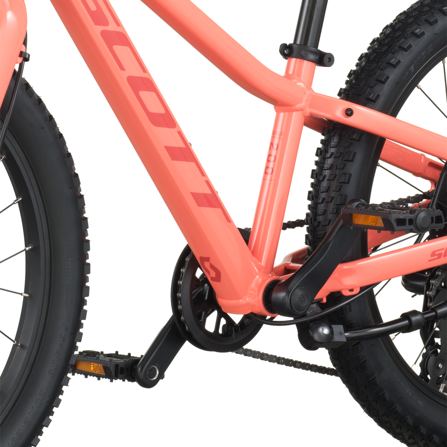 scott 18 zoll kinderfahrrad Scott Scale 200 (2026) | 20 Zoll Kinderfahrrad | grapefruit orange