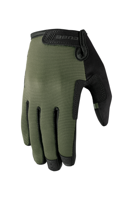 Cube Handschuhe ROOKIE Gravity langfinger TM reed green