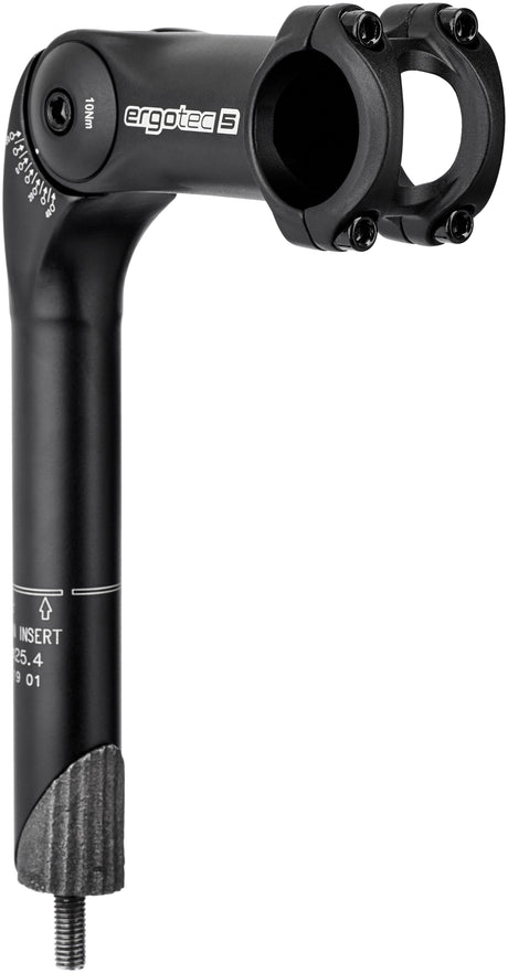 Humpert Ergotec Octopus XL Vorbau Ø31,8/25,4mm schwarz