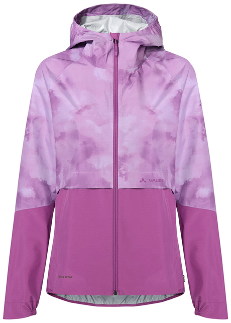VAUDE Women's Loamer Rain Jacket raspberry