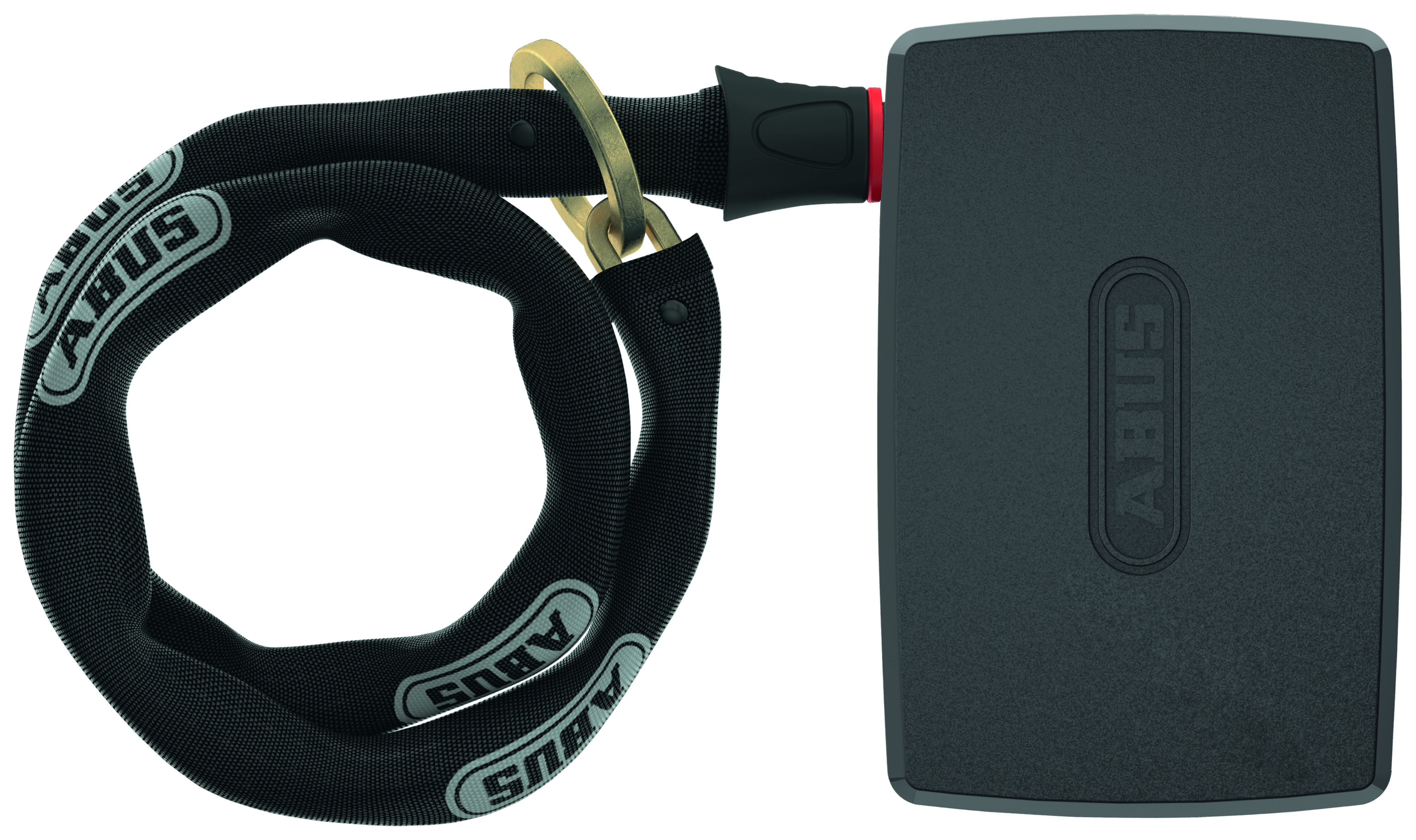 Abus Alarmbox 2.0 schwarz + Stahlkette ACH 6KS/100
