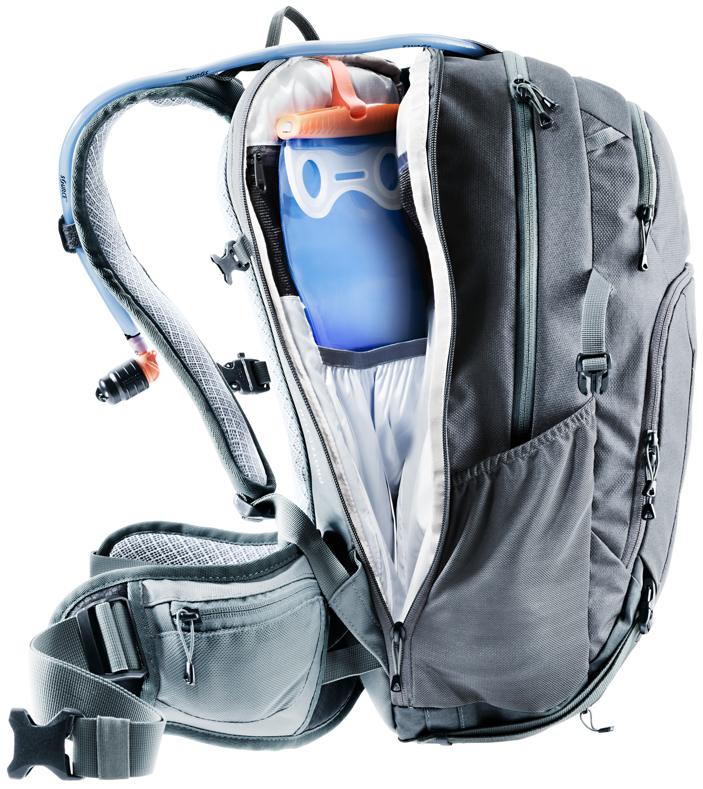 deuter Attack 20 Fahrradrucksack grau