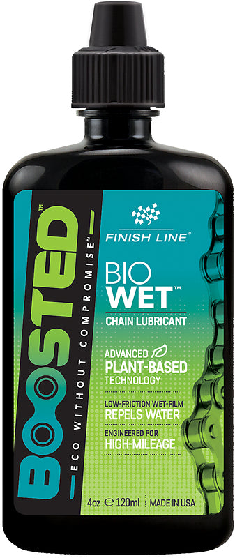 Finish Line BOOSTED Bio Wet Chain Lube 120ml