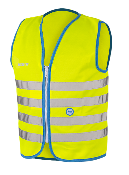Wowow Sicherheitsweste Fun Jacket für Kinder gelb