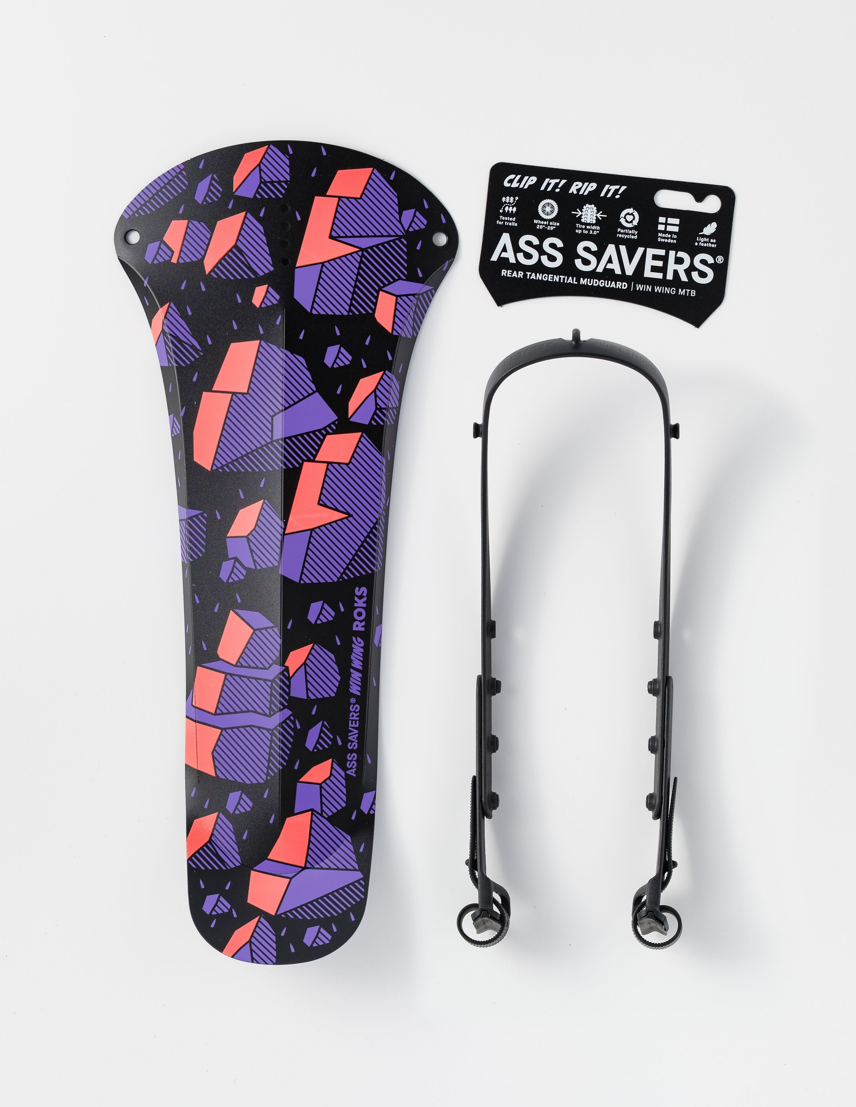 Ass Savers WMS-1 Win Wing MTB Spritzschutz HR  roks