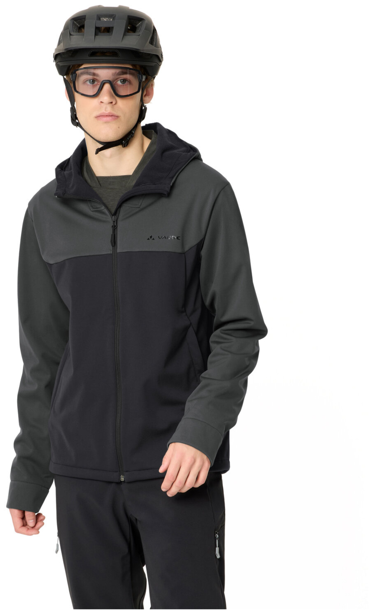 VAUDE Men's Qimsa Hooded Softshell Jacket II graphite