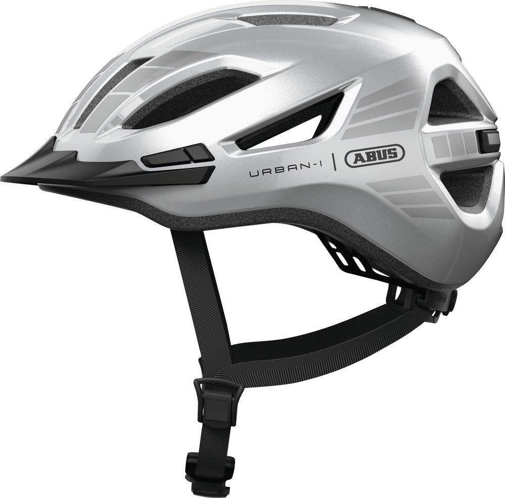 Abus URBAN-I 4.0 LR Urban Helm signal silver