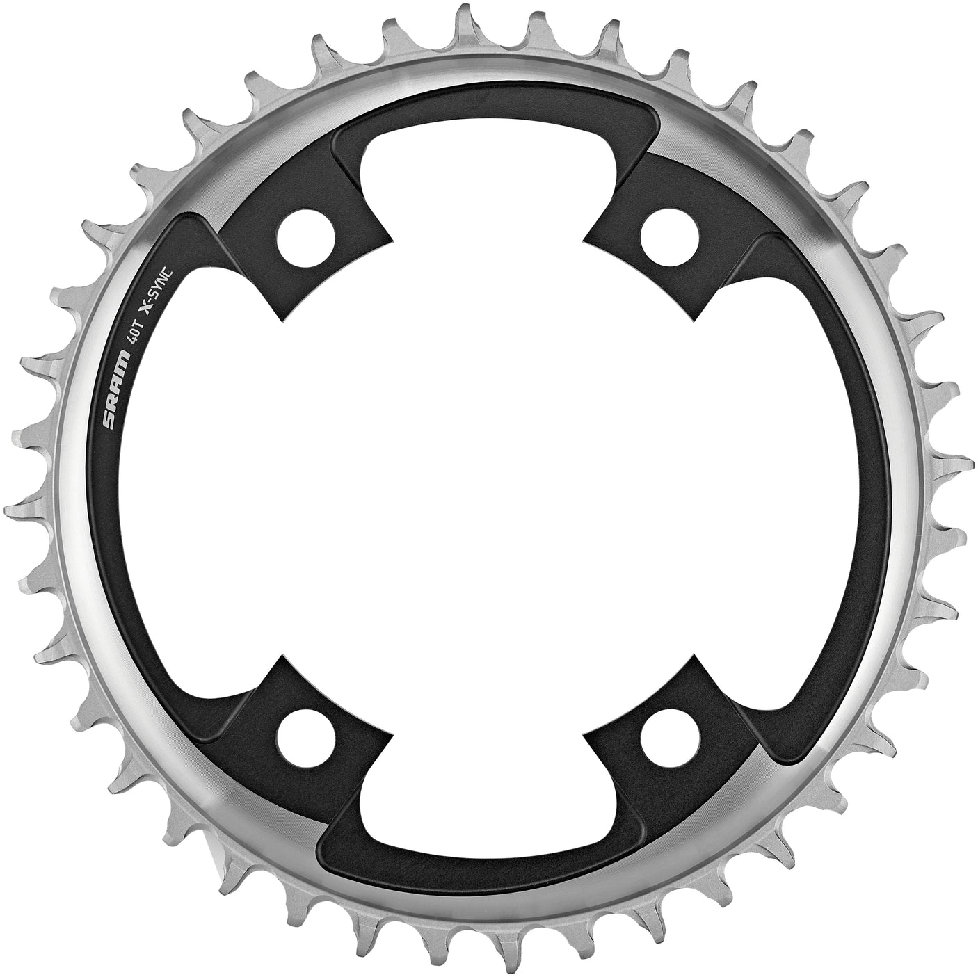 SRAM X-Sync Road Kettenblatt 12-fach 107BCD für Force/Rival AXS grau/schwarz