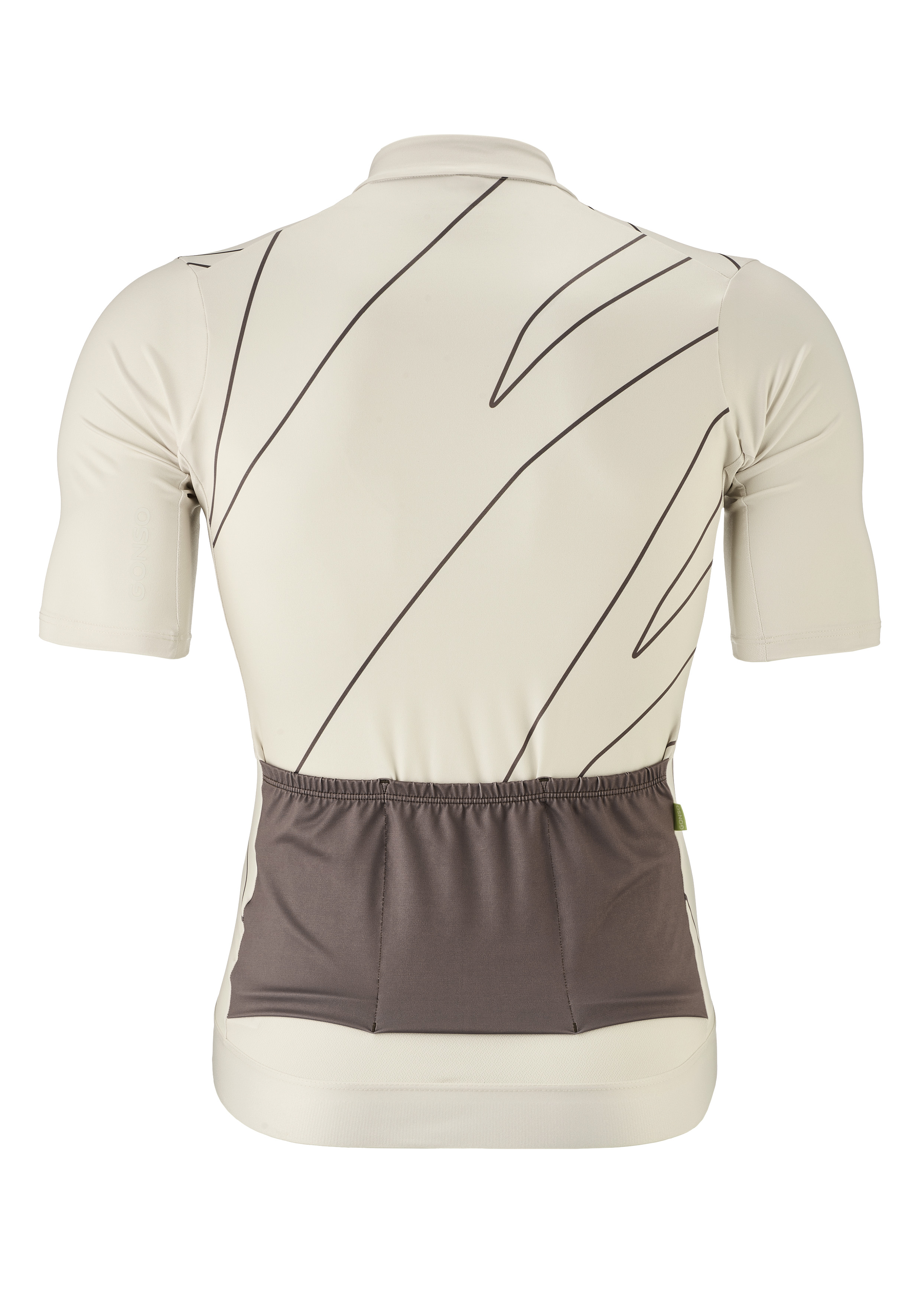 Gonso Road Jersey Print M chateau gray