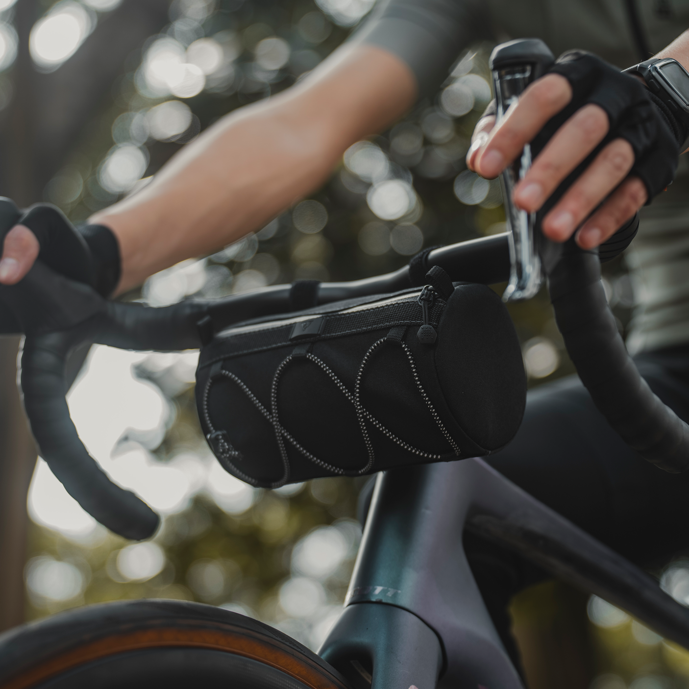 Topeak Tubular BarBag Slim Black