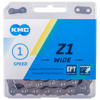 KMC Z1 Wide EPT Kette 128 Kettenglieder grau – aktuelle Variante