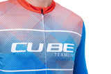 CUBE TEAMLINE Trikot CMPT kurzarm white´n´blue´n´red