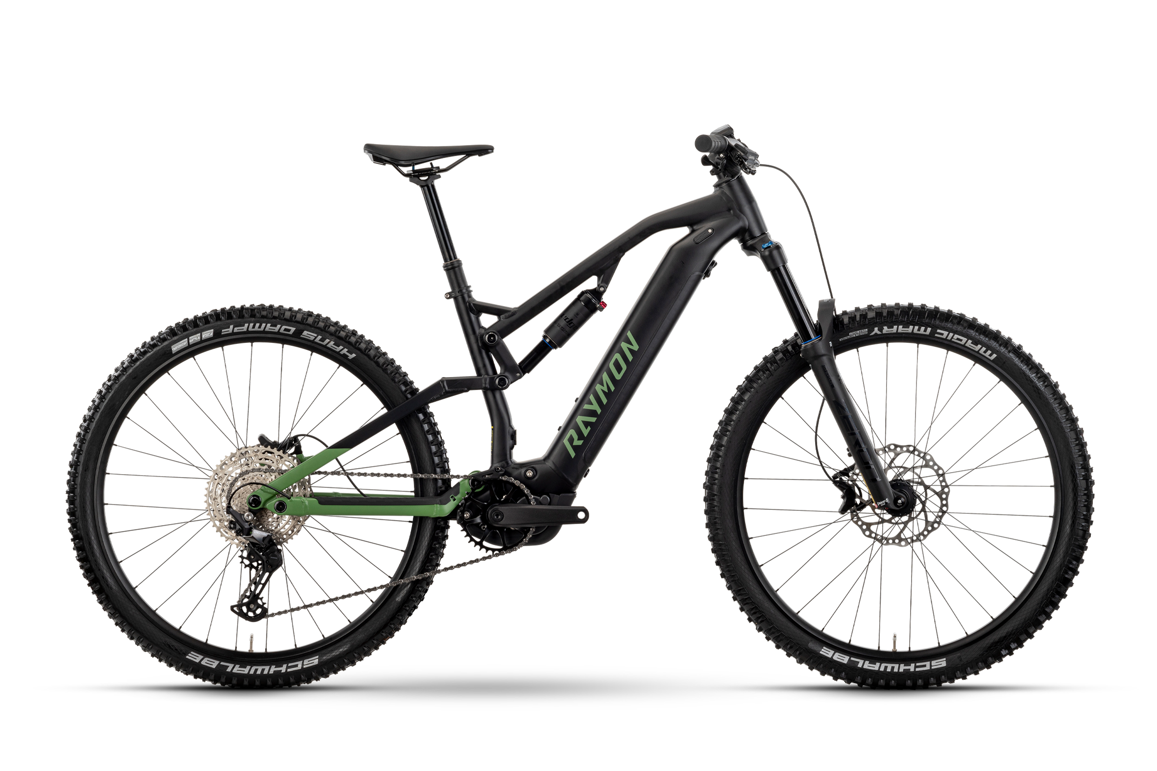 Raymon Trailray 150 black / reseda green / citron (2025)