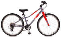 Meipel LITE Urban Kid Bike 24" Grau/Rot (2025)