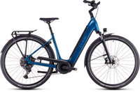 Cube Supreme Hybrid Pro 625 Easy Entry (2025) | City E-Bike | electricblue´n´blue – aktuelle Variante