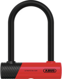 ABUS 420K/150HB140 Ultimate Mini Bügelschloss rot + Halter USH