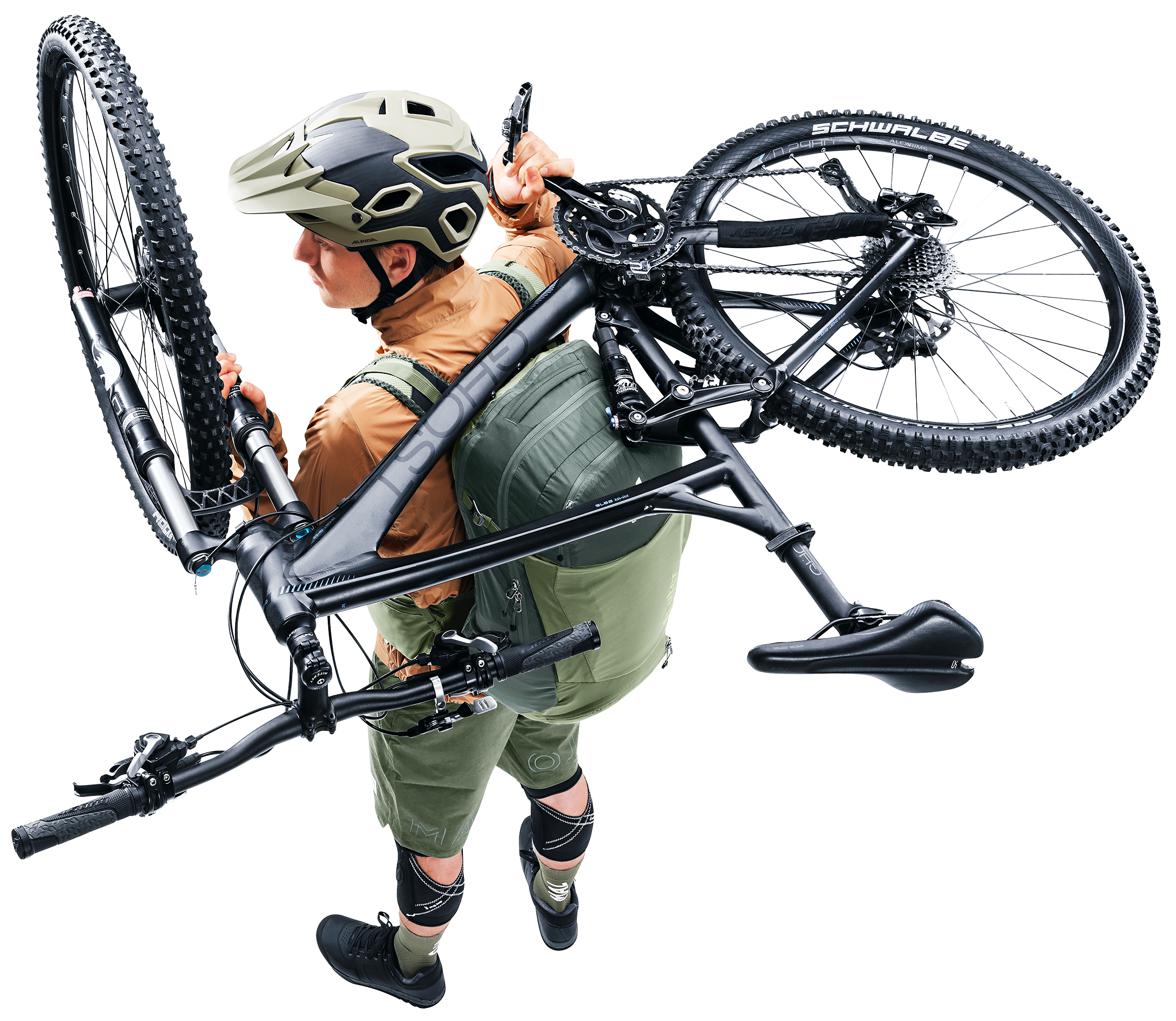 deuter Trans Alpine Pro 28 Fahrradrucksack grove-ivy