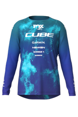 Cube MTB Trikot ROOKIE X Actionteam langarm blue´n´green