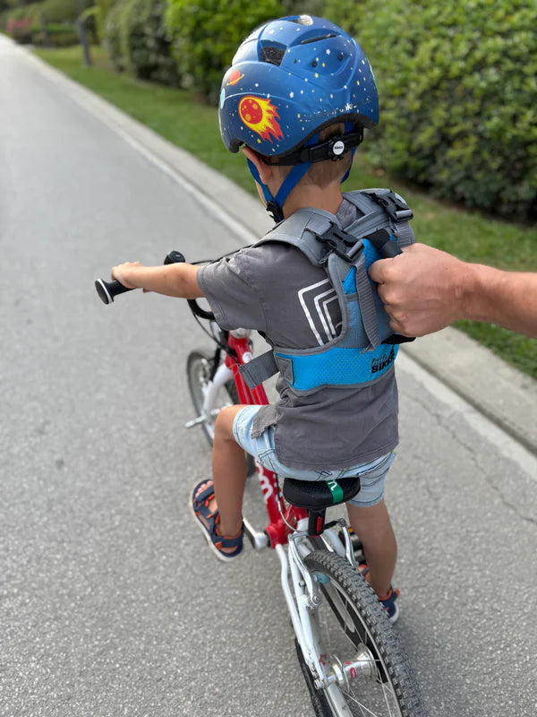 little Biker Fahrradlernweste Soft Blue