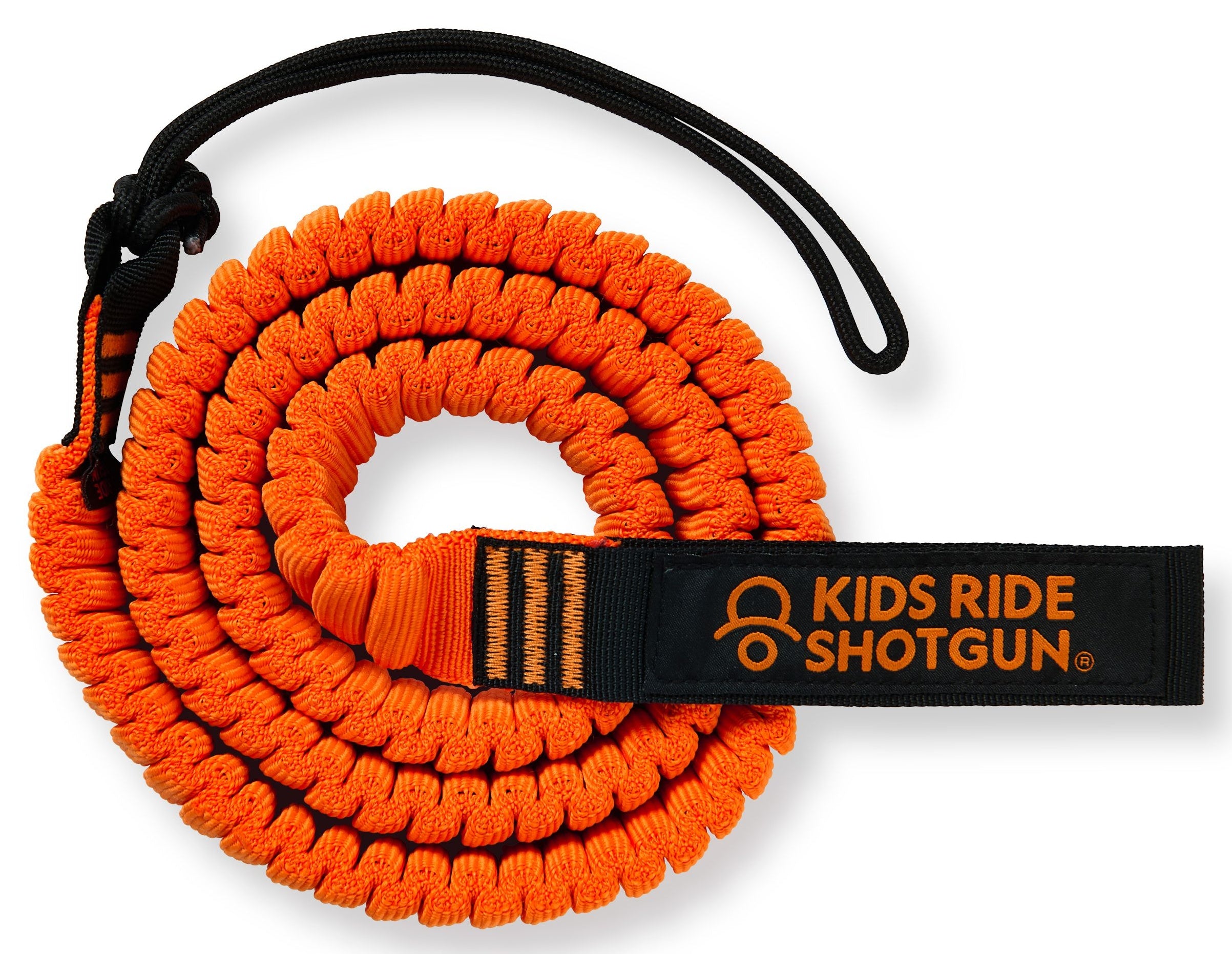 Kids Ride Shotgun MTB Tow Rope Abschleppseil 1.7 - 3.3m orange