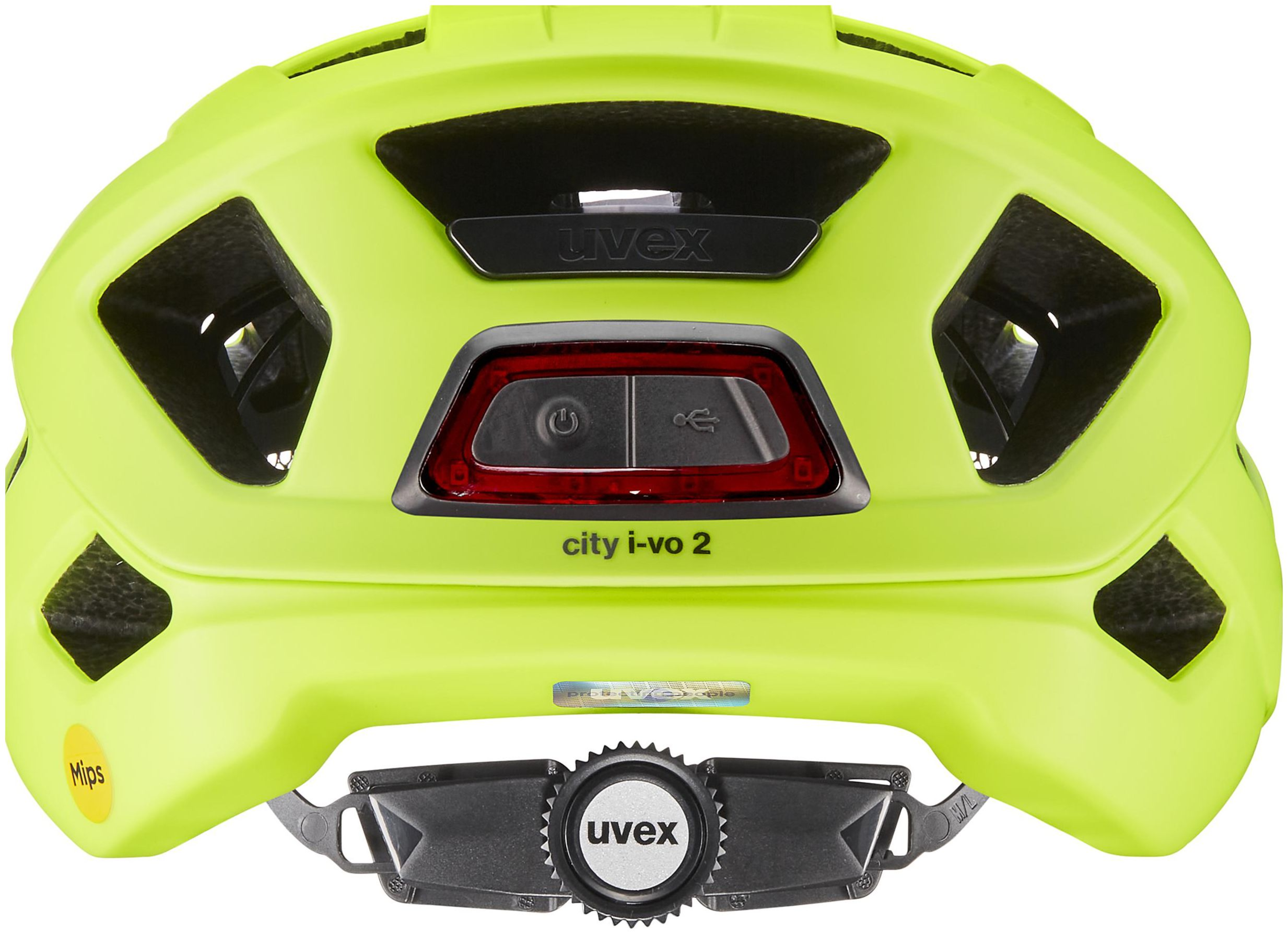 uvex City I-Vo 2 Mips City-Helm Neon Yellow Matt-Black