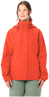 VAUDE Women's Escape Bike Light Jacket glowing red