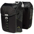 Basil Miles Doppel-Gepäckträgertasche 34l schwarz