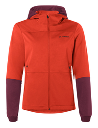 VAUDE Qimsa Hooded Softshell Jacket | Damen Softshelljacke | orange – aktuelle Variante