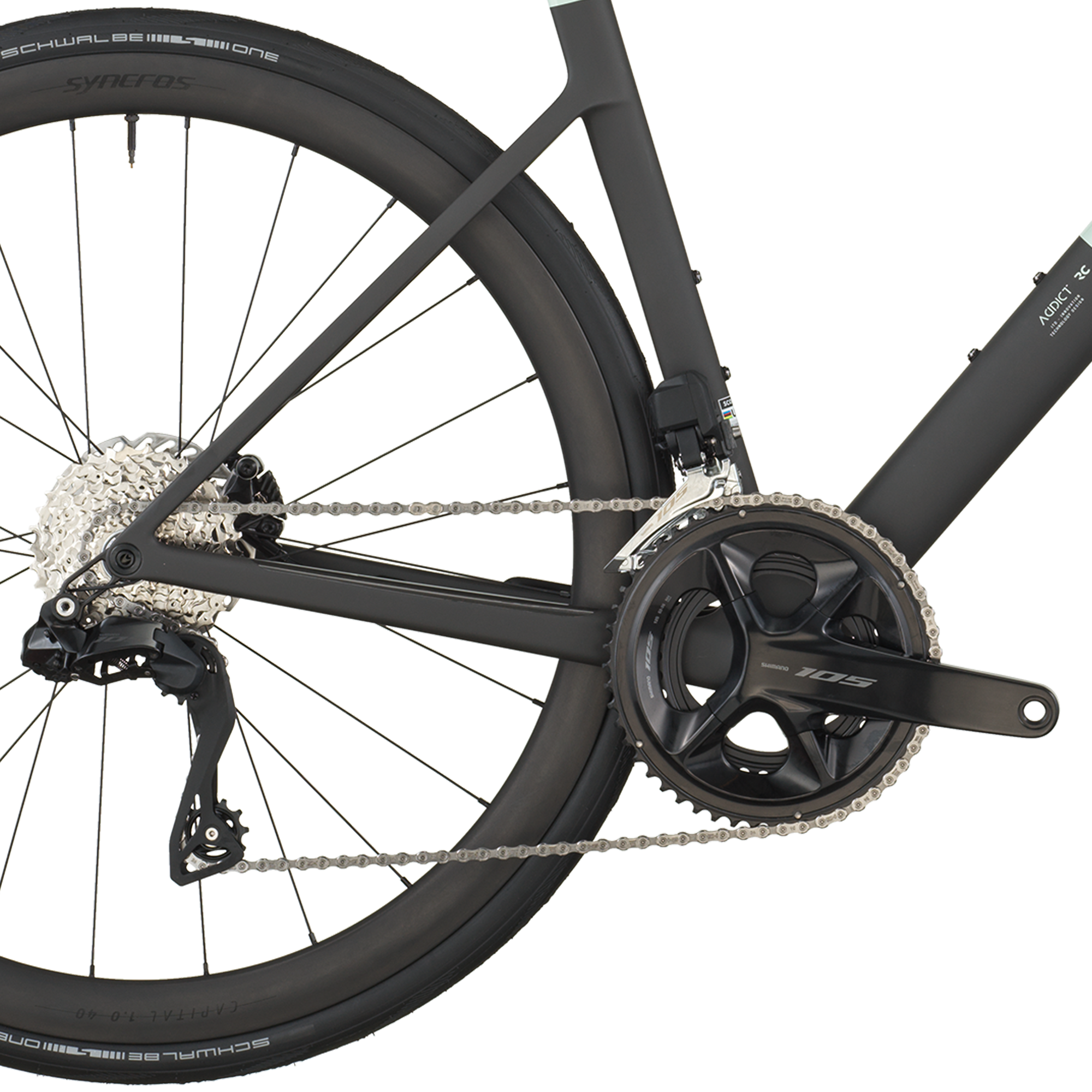 Scott Addict RC 30 frozen green/carbon black (2026)