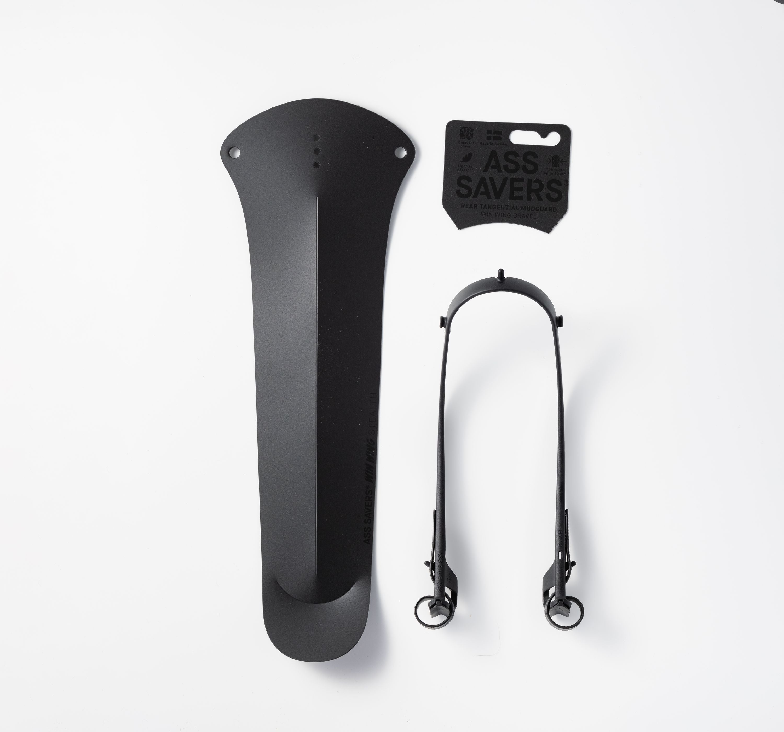 Ass Savers WGS-2 Win Wing Gravel Spritzschutz HR  stealth